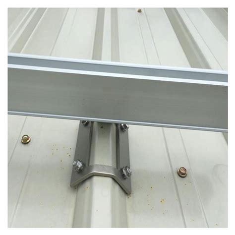 solar panel brackets for metal roof|trapezoidal metal roof brackets.